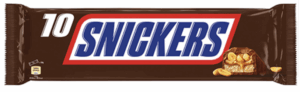 paquet grand snickers 10 pièces