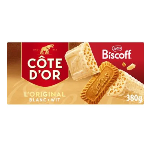 côte d'or biscoff blanc 400 gr côte d'or biscoff blanc 400 gr