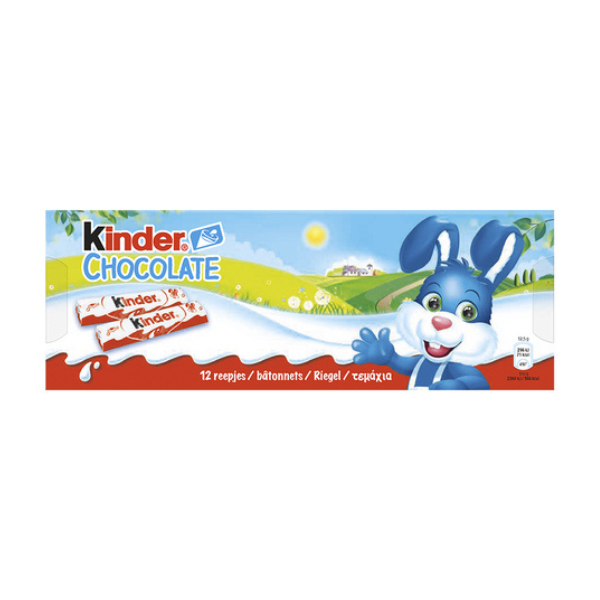 kinder chocolat de pâques 12 barres kinder chocolat de pâques 12 barres