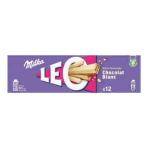 leo gaufrettes chocolat blanc pack de 12